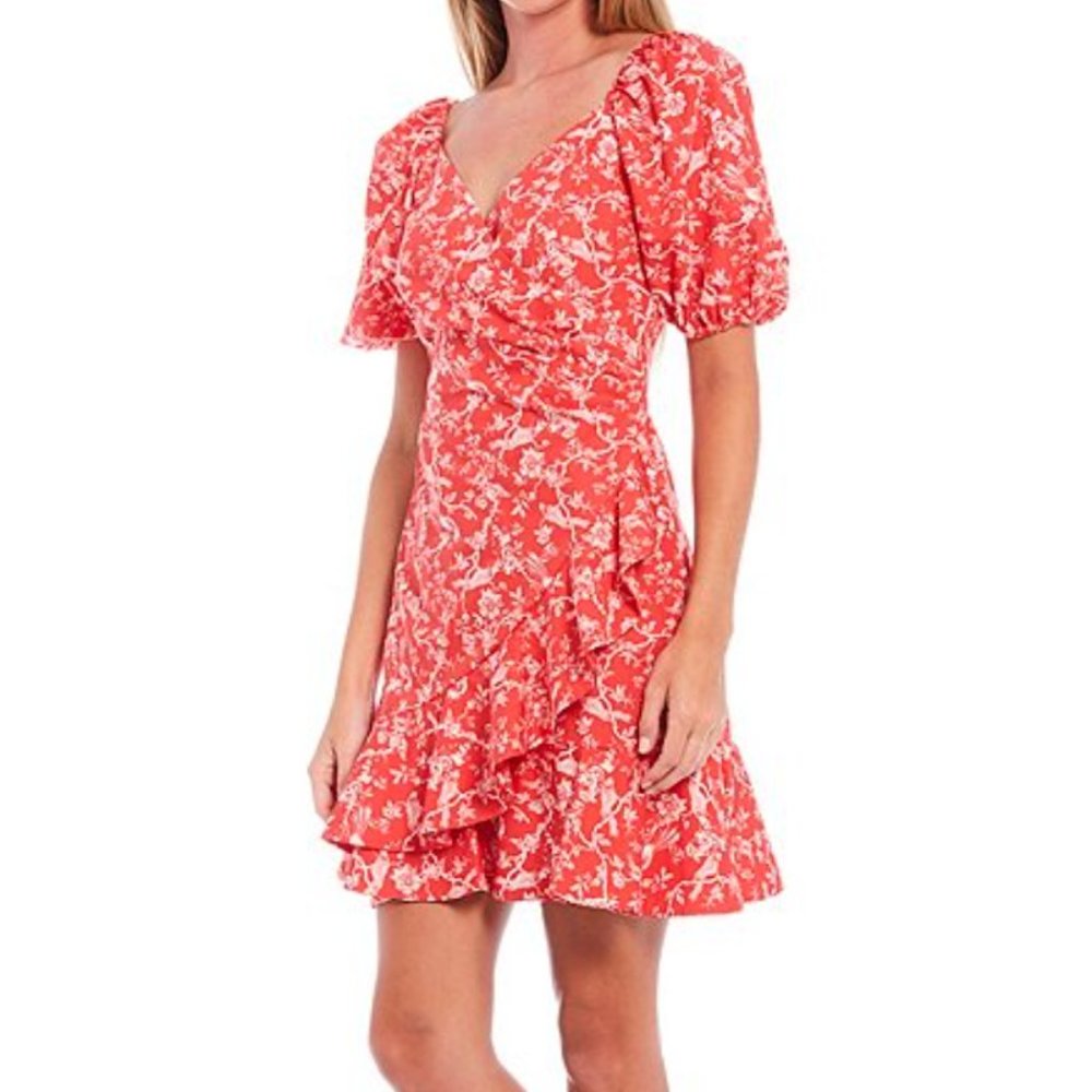 NWT Sachin & Babi Catherine Puff Sleeve Dress 💒